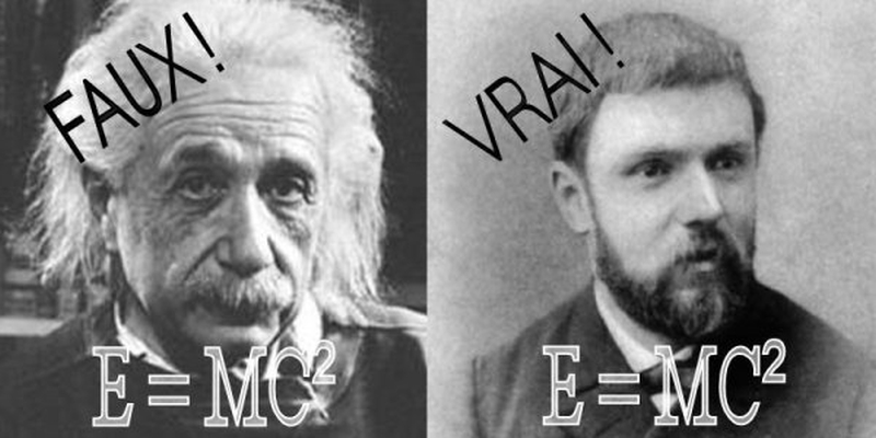 albert einstein vs henri poincare