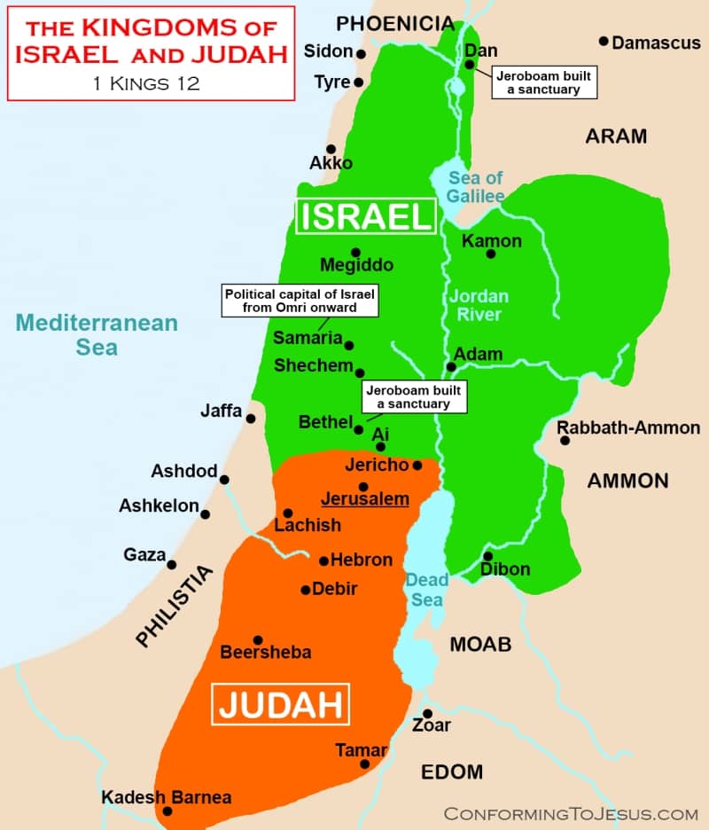 divided_kingdom_of_israel_and_judah